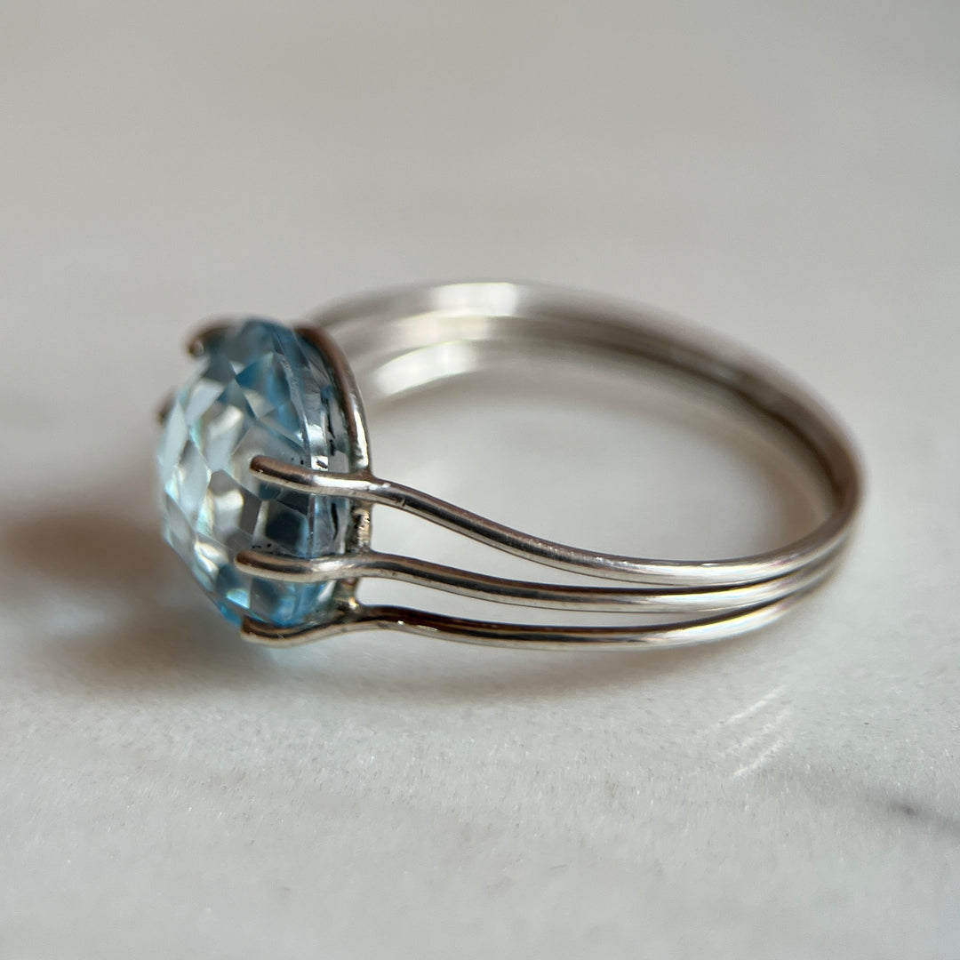 Anillo de Topacio en Plata