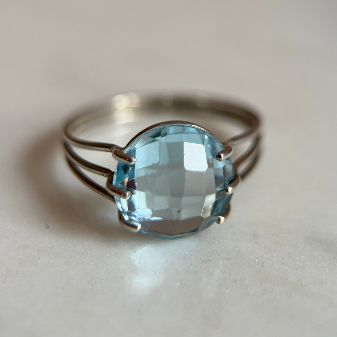 Anillo de Topacio en Plata