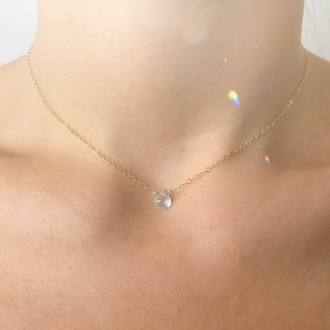 Mini Oro Aguamarina