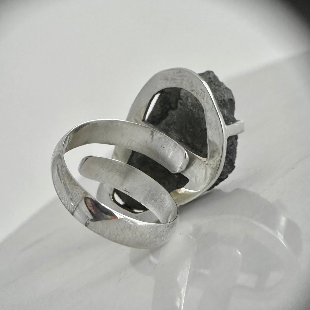 Anillo de Geoda Gris