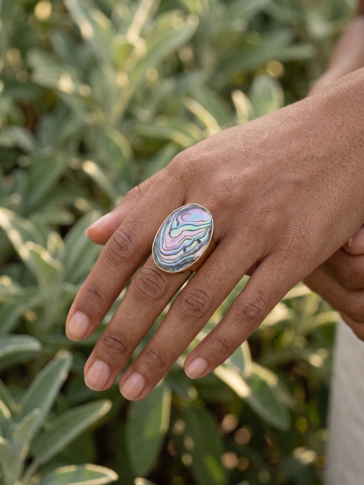 Anillo de Concha de Abulón