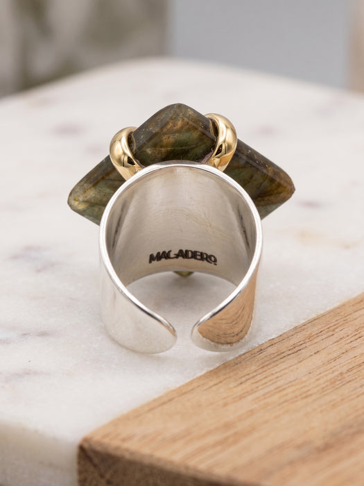 Anillo de Labradorita