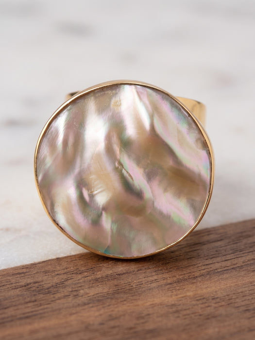 Anillo de Concha de Madre Perla