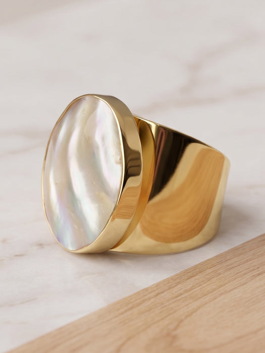 Anillo de Concha de Madre Perla