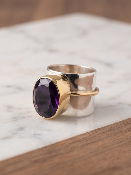 Anillo Amatista Obispo