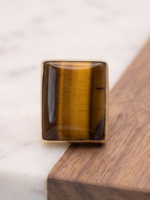Anillo de Ojo de Tigre