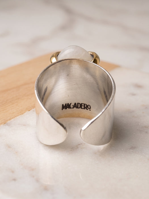 Anillo de Piedra Luna