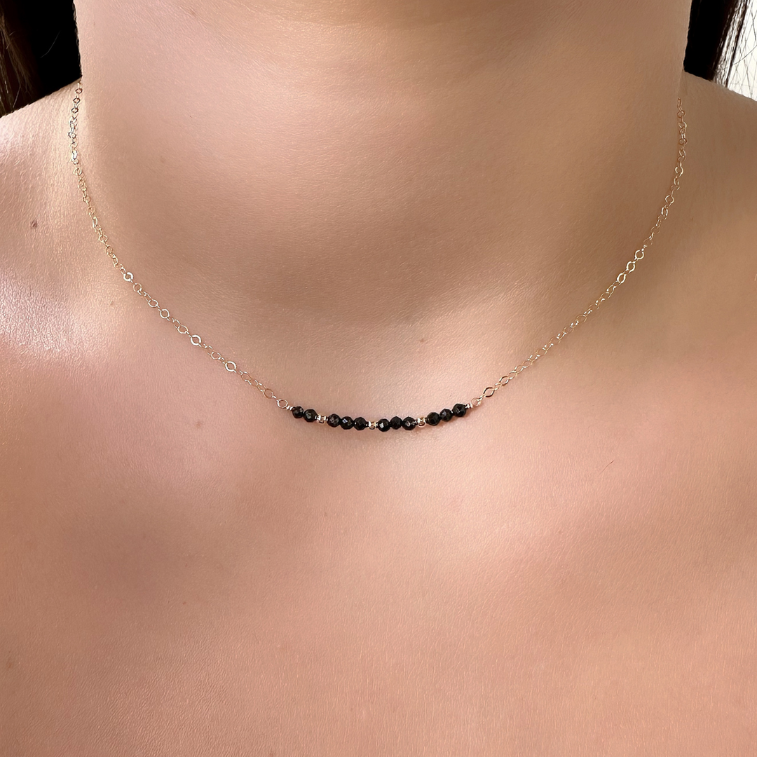 Choker Circonia Negra