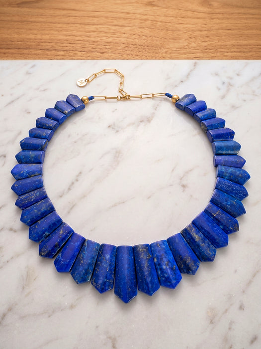 Collar Nefertiti de Lapislázuli