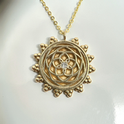 Collar de Danza de Venus en Oro