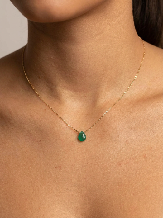 MINI / Oro / Ágata Verde