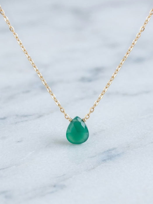 MINI / Oro / Ágata Verde