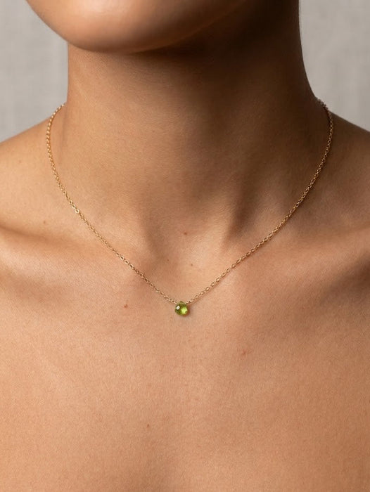 MINI / Oro / Peridoto